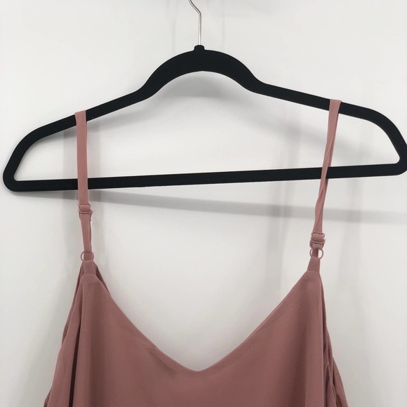 Torrid Sleeveless Cami Top Spaghetti Strap V-Neck Brown Size 2 - Picture 5 of 8